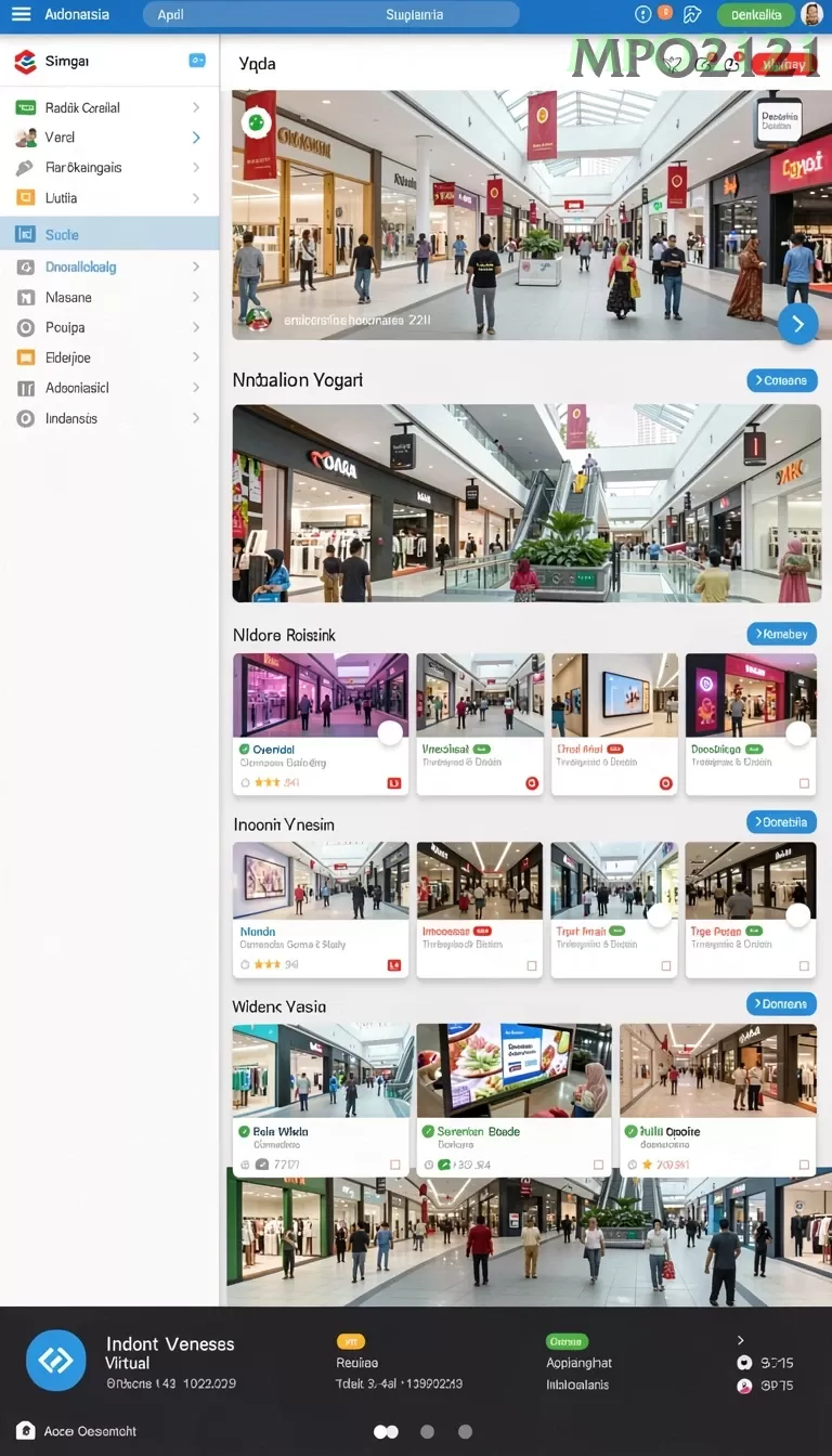 Cuplikan layar PCX777 — halaman utama