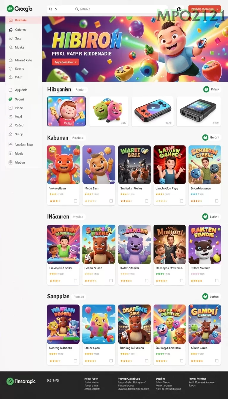 Cuplikan layar KIJANGWIN — menu navigasi